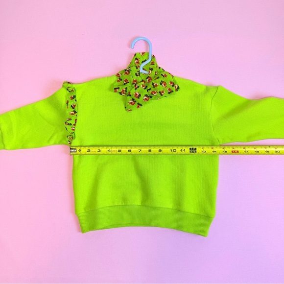 NWT Korean Clothing Brand I Love J Toddler Fleece Sweatshirt Size 4T - Picture 7 of 9